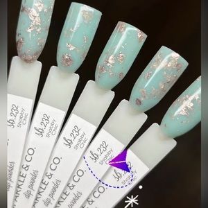 Sparkle & Co Nail Dip Powder Polish in shade Shabby Chic